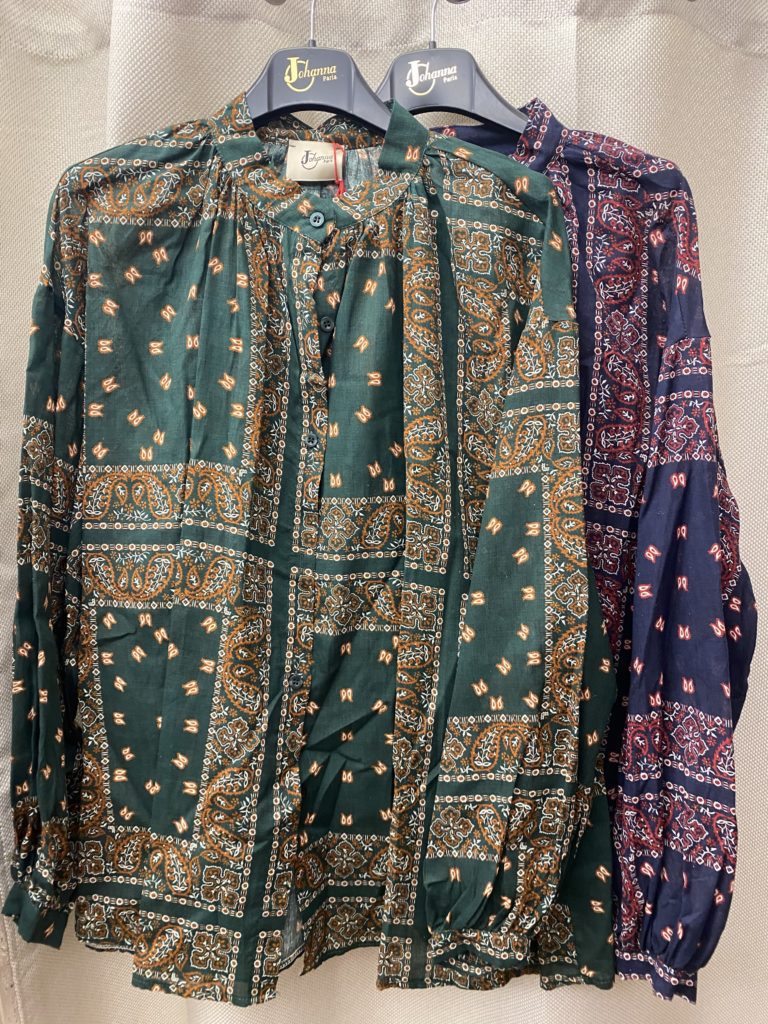 Chemisier imprimé Bandana - Johanna Paris