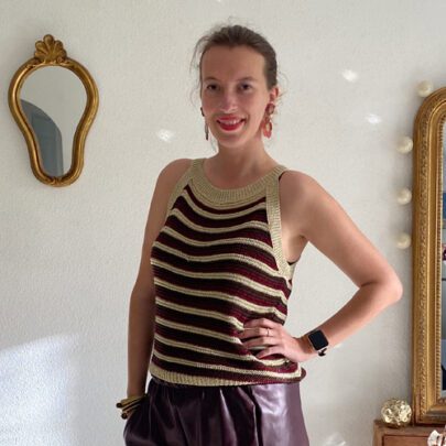 Top en maille lurex Johanna Paris