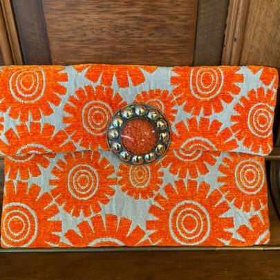 Pochette berbère orange