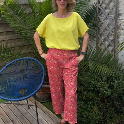 Pantalon Magic Liberty Rouge - Johanna Paris