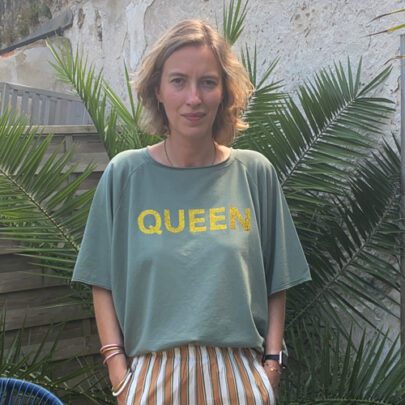 Sweat manches courtes Queen