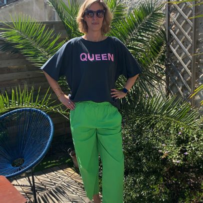 Sweat manches courtes Queen