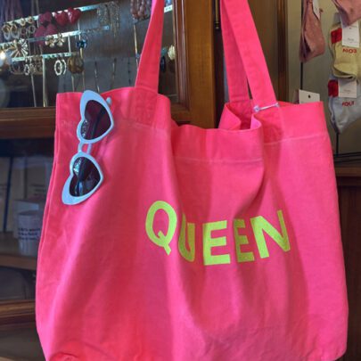 Totebag Queen à paillettes