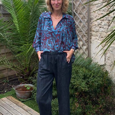 Pantalon Magic Jean noir - Johanna Paris