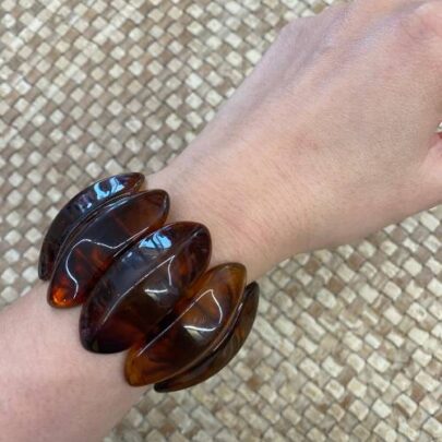 Bracelet manchette élastique