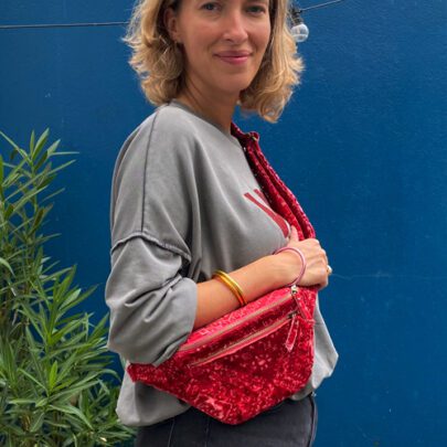 Sac banane motif bandana