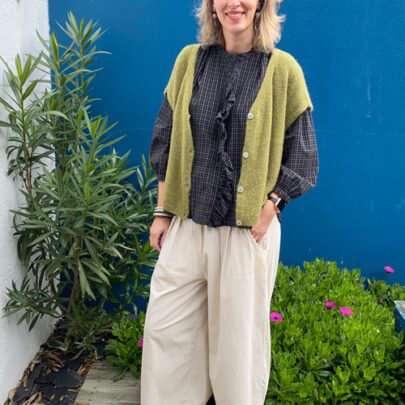 Pantalon Magic Large Velours Tosc - Johanna Paris