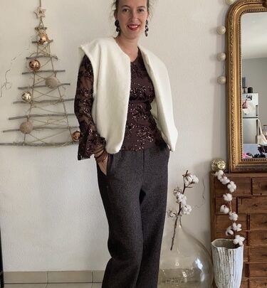 Veste sans manches Sixtine