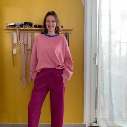 Pantalon Magic Uni - Johanna Paris - Blanc