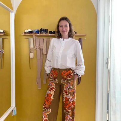 Chemise blanche ajourée Clay