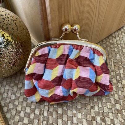 Porte monnaie fermoir à boule