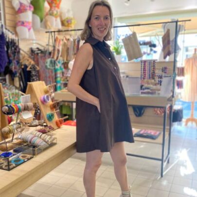 Robe courte trapèze Johanna Paris