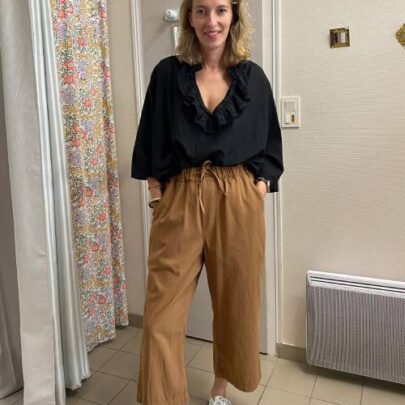 Pantalon magic poches plaquées au dos Johanna Paris