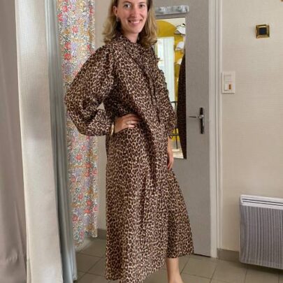 Robe longue léopard - Johanna Paris