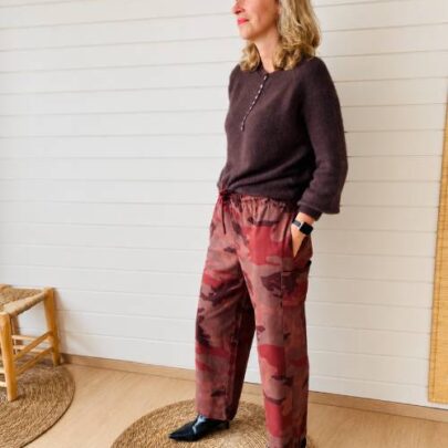 Pantalon camouflage rose – Johanna Paris